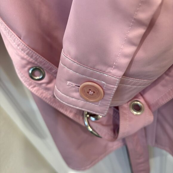 Coach Pink Trench Coat - Picture 5 of 8
